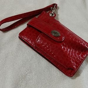 5/$25 Red wristlet wallet